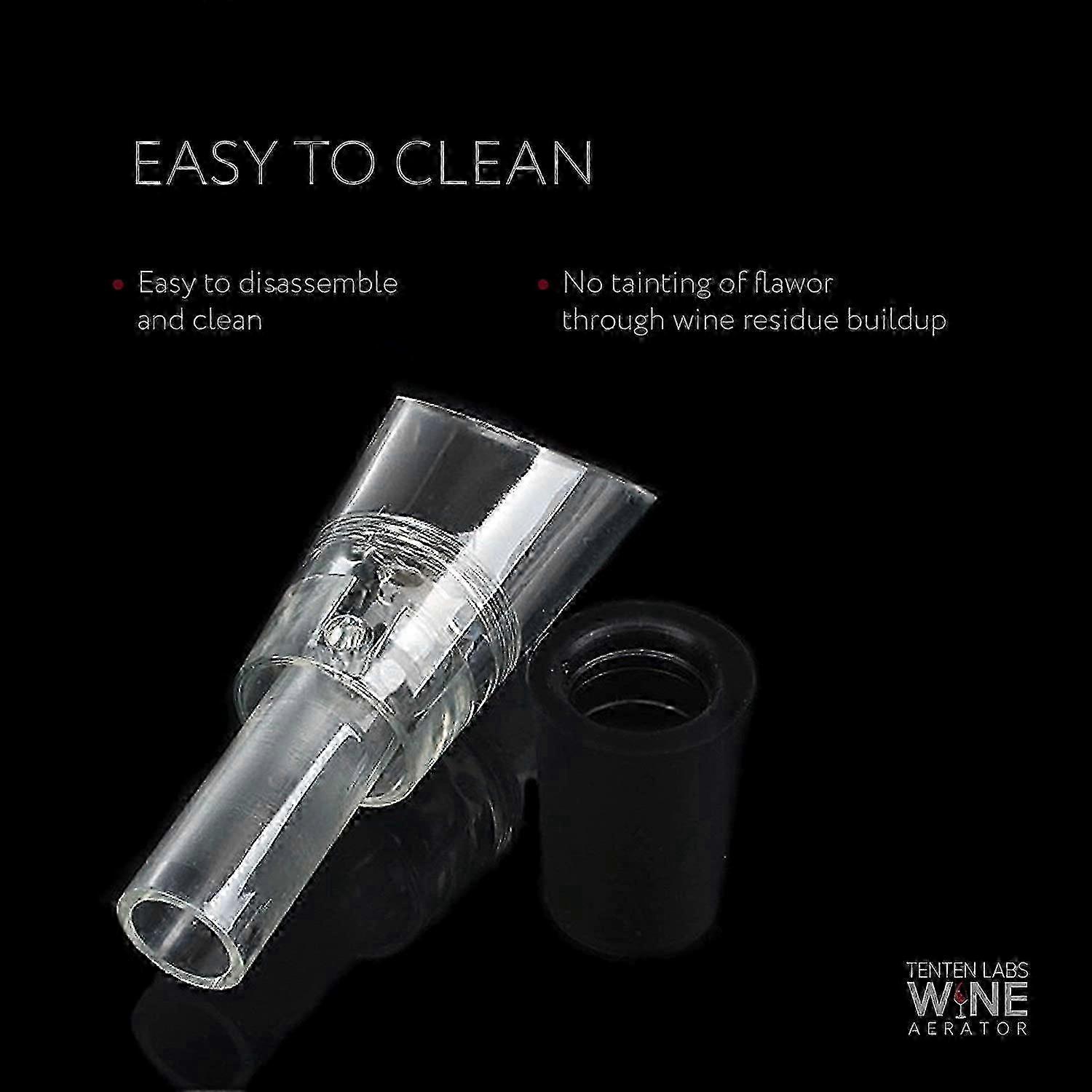 Bernoulli Principle Wine Aerator Set