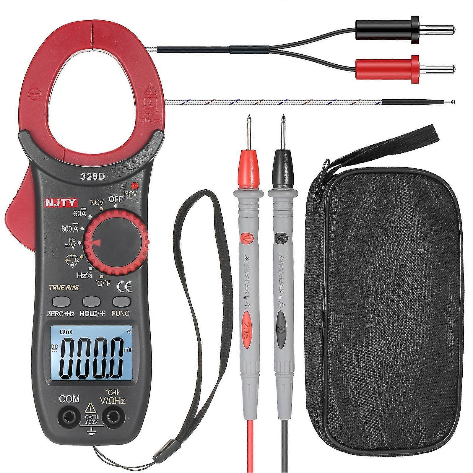 600a Ac Clamp Meter Auto Range 6000 Counts