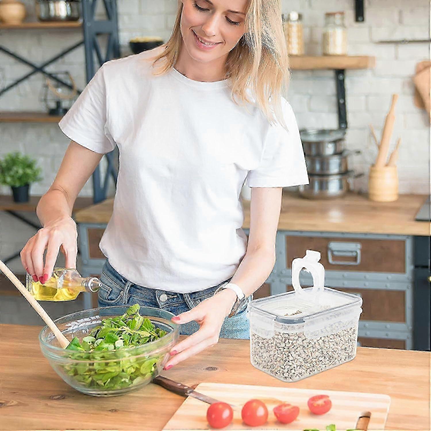 Stackable Airtight Dry Food Containers