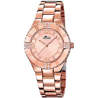 Lotus trendy reloj para Mujer Analógico de Cuarzo con brazalete de Acero inoxidable bañado en oro L15908/2