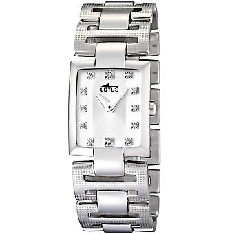 Lotus Quartz Analog Women's Watch with L15721/3 Stainless Steel Bracelet