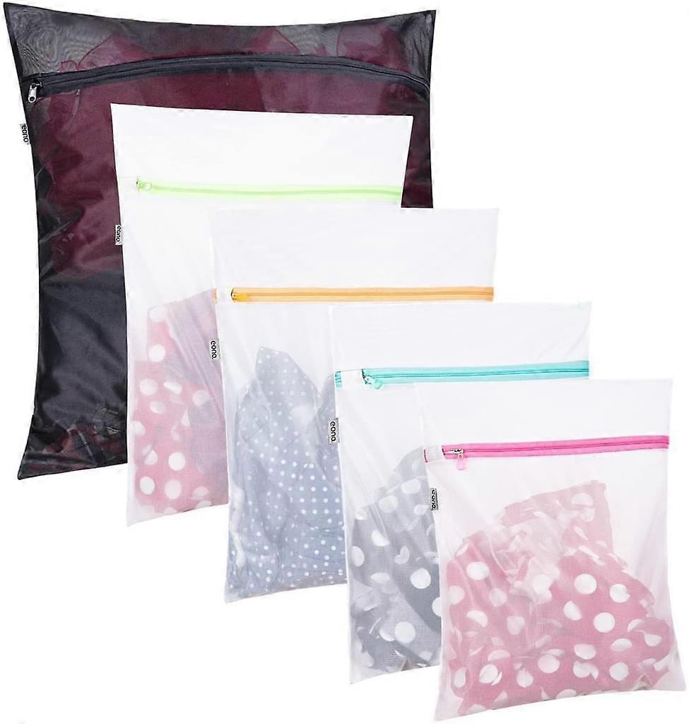 Fine Mesh, Secure Zip, Reusable Laundry Bags