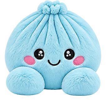 Plush Stuffed Dumpling Squishie Plush Dumplings - Cute and Relaxing Plush Dumplings with Steamer