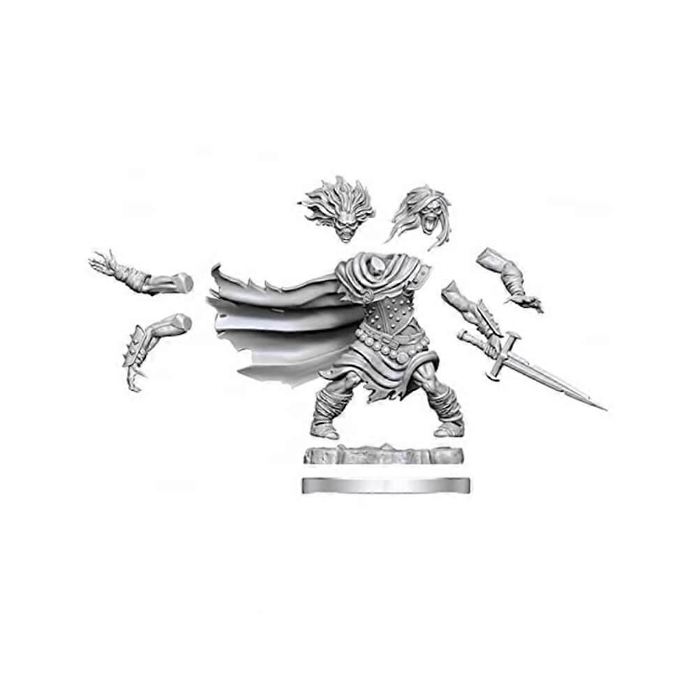 WIGHT Dungeons & Dragons Unpainted & Unassembled Frameworks Miniature Model Kit