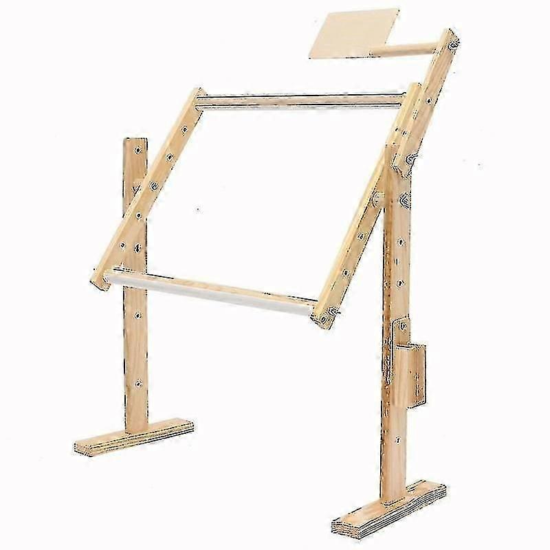 Pine Wood Hoop Holder Stand