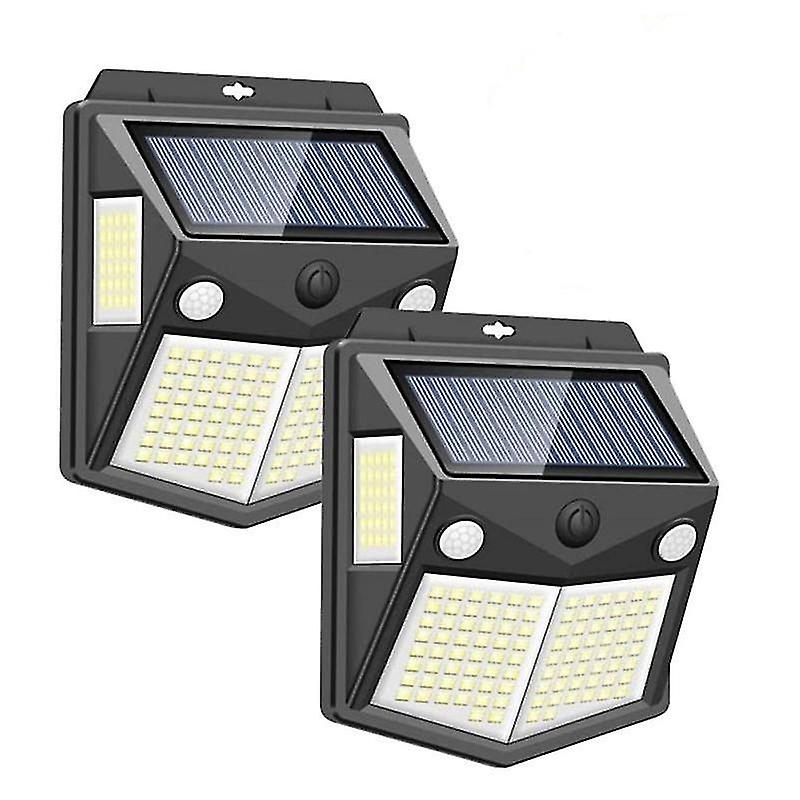 Solar Lights Outdoor Wireless Double Motion Sensor