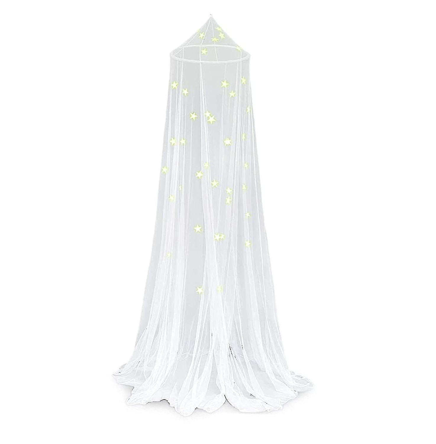 Mosquito Net Children's Bed Glowing Stars Large Fly Net Bed