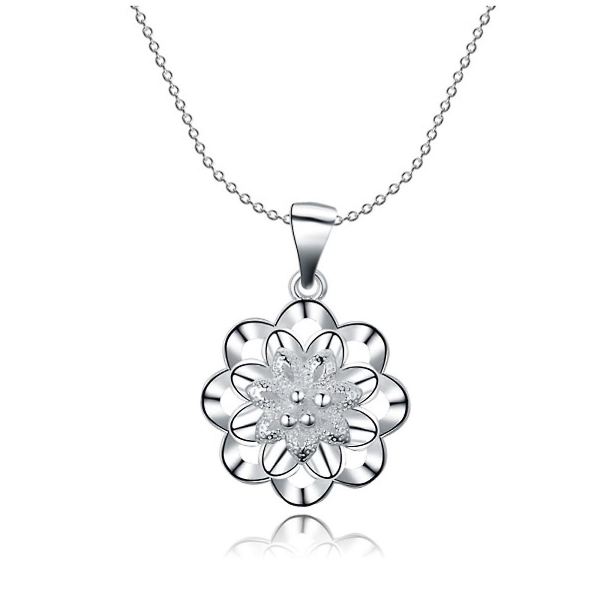 Star Snowflake Pendant Necklace