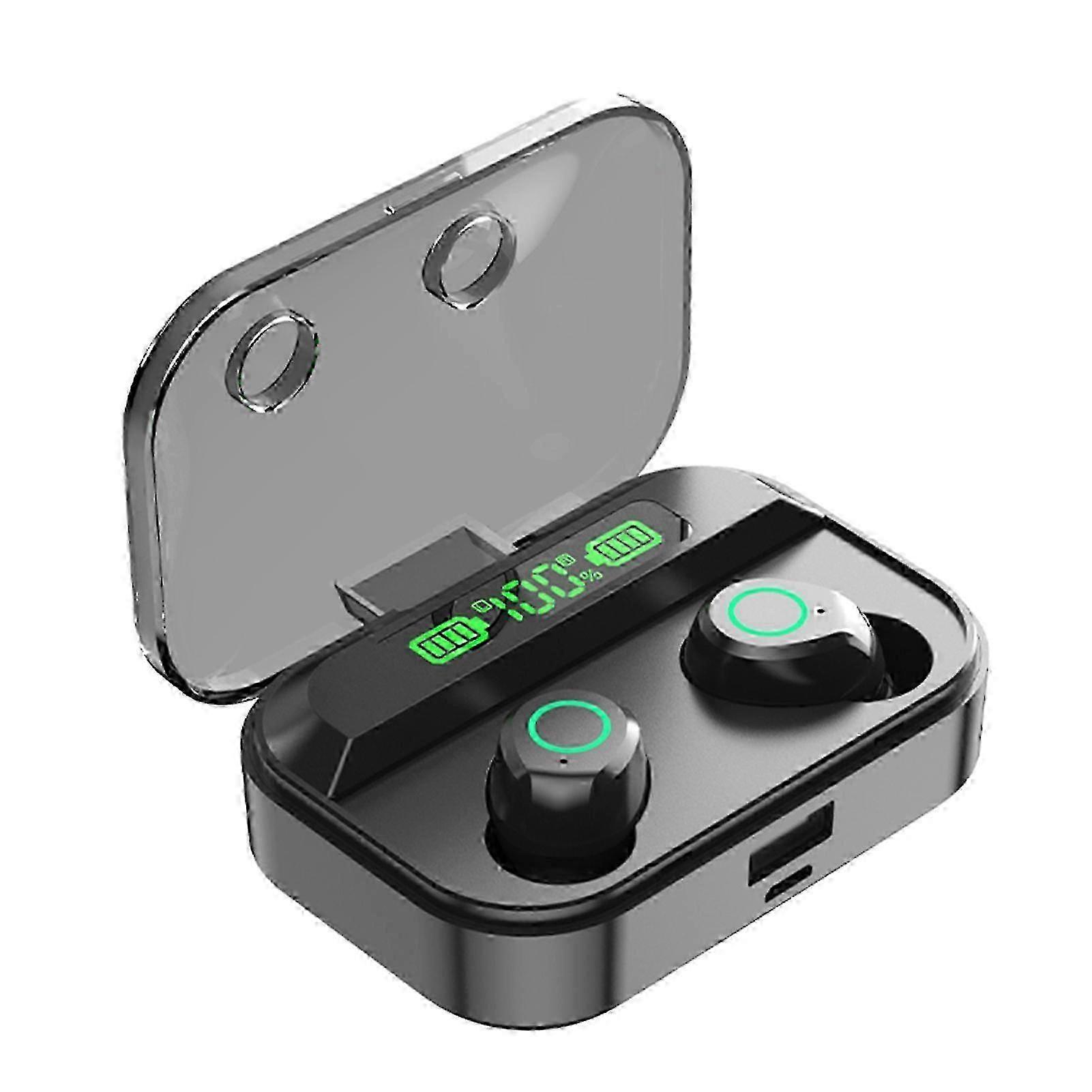 Smart Bt Headset Touch Digital Display 5.1 Wireless Waterproof In-ear Headset Hd Sound Quality Bass Noise Reduction