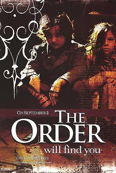 The Order/The Sin Eater (Single Sided Advance Children) Movie Poster