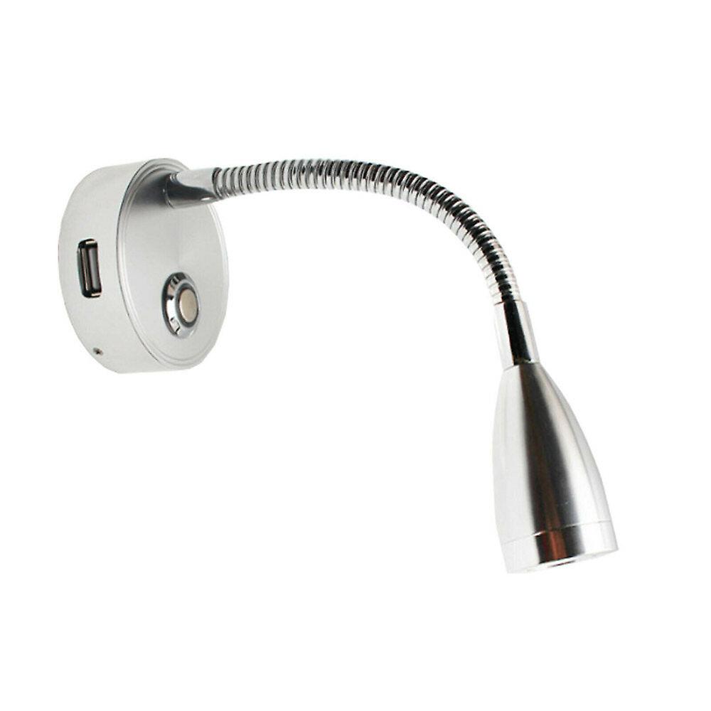 12V Usb Led Touch Switch Spot Reading Light For Camper, Caravan, Boat Interior