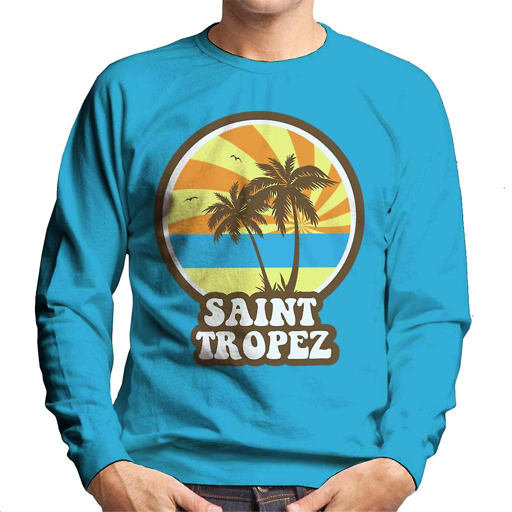 Saint Tropez Beach Retro męska Bluza