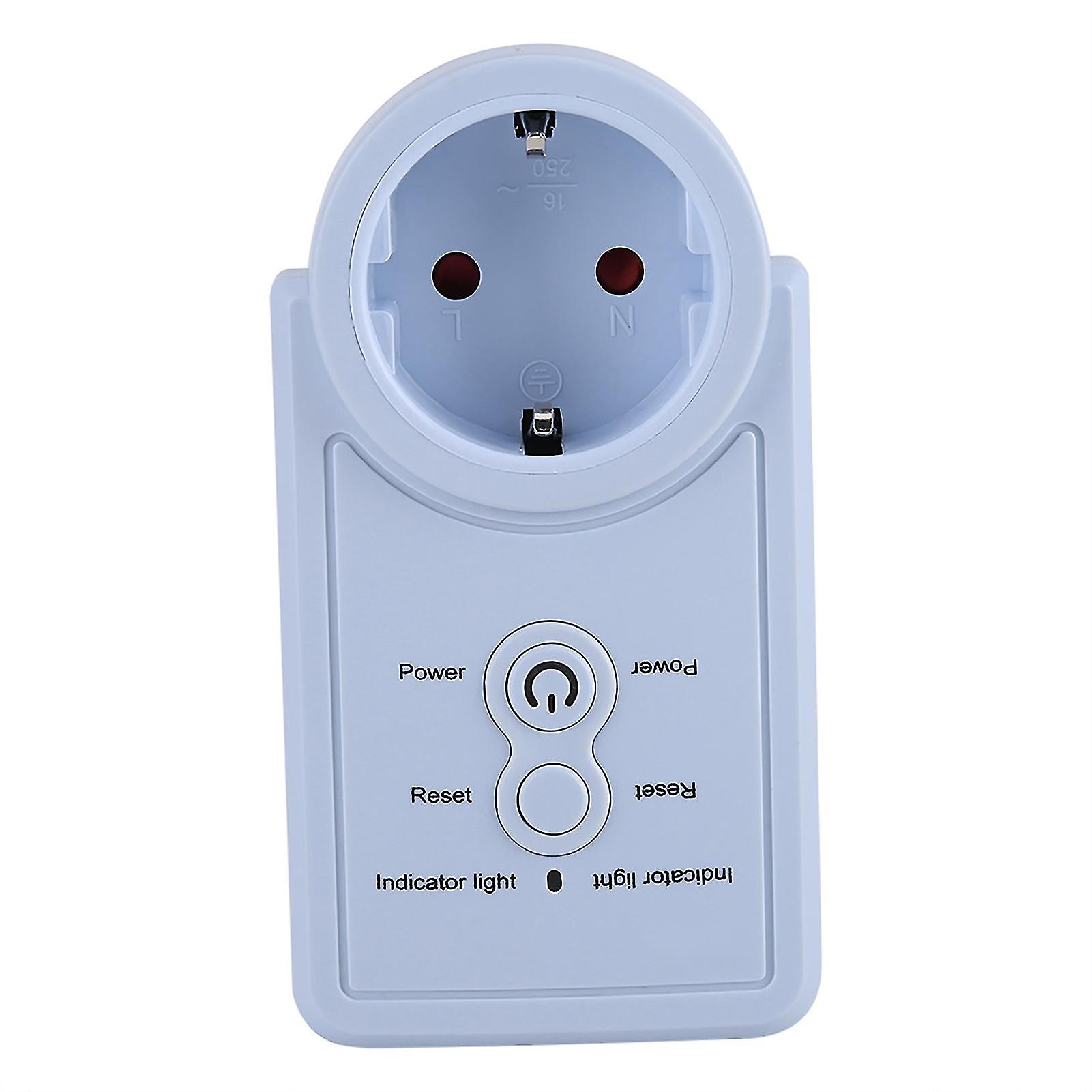 Smart Gsm Power Outlet Plug Socket With Temperature Sensor  Sms Command Control(russian Version)
