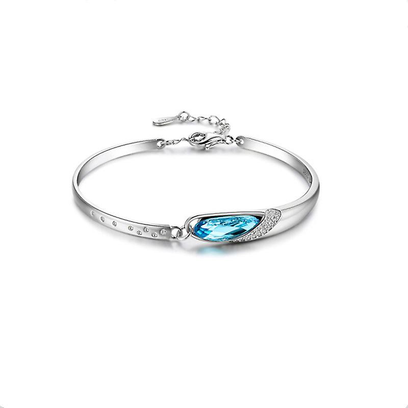 S925 Silver Water Drop Bracelet