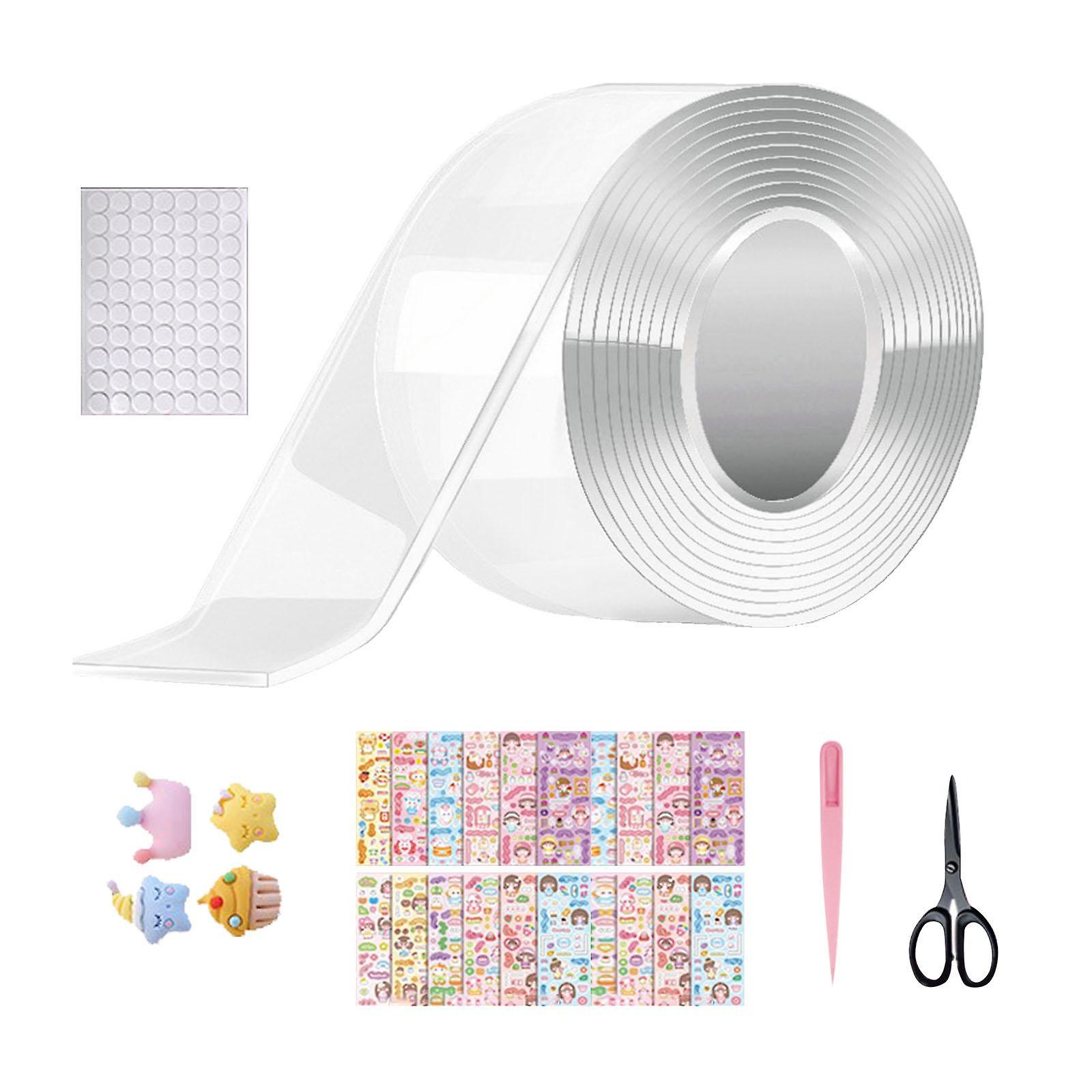 Blow Bubble Double Sided Tape DIY Crafts Multipurpose Creative Sticky Tape Style B