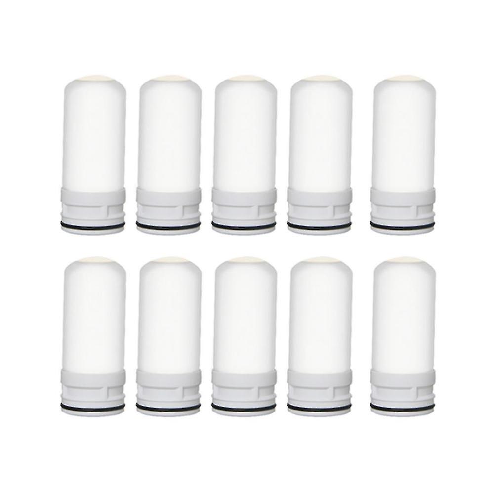 10 Pcs Faucet Water Filter Ceramic Replacement Remove Practical Durable
