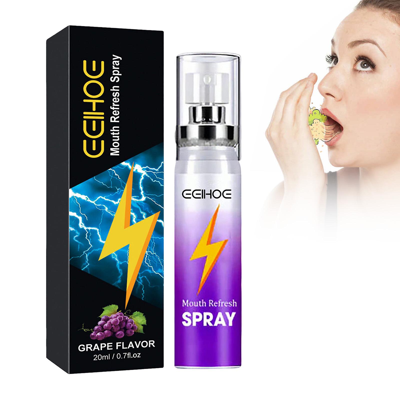 20ml Mint Breath Mist Sprays Long Lasting Fights Odor-causing Spray For Oral Instant Fresh Breath
