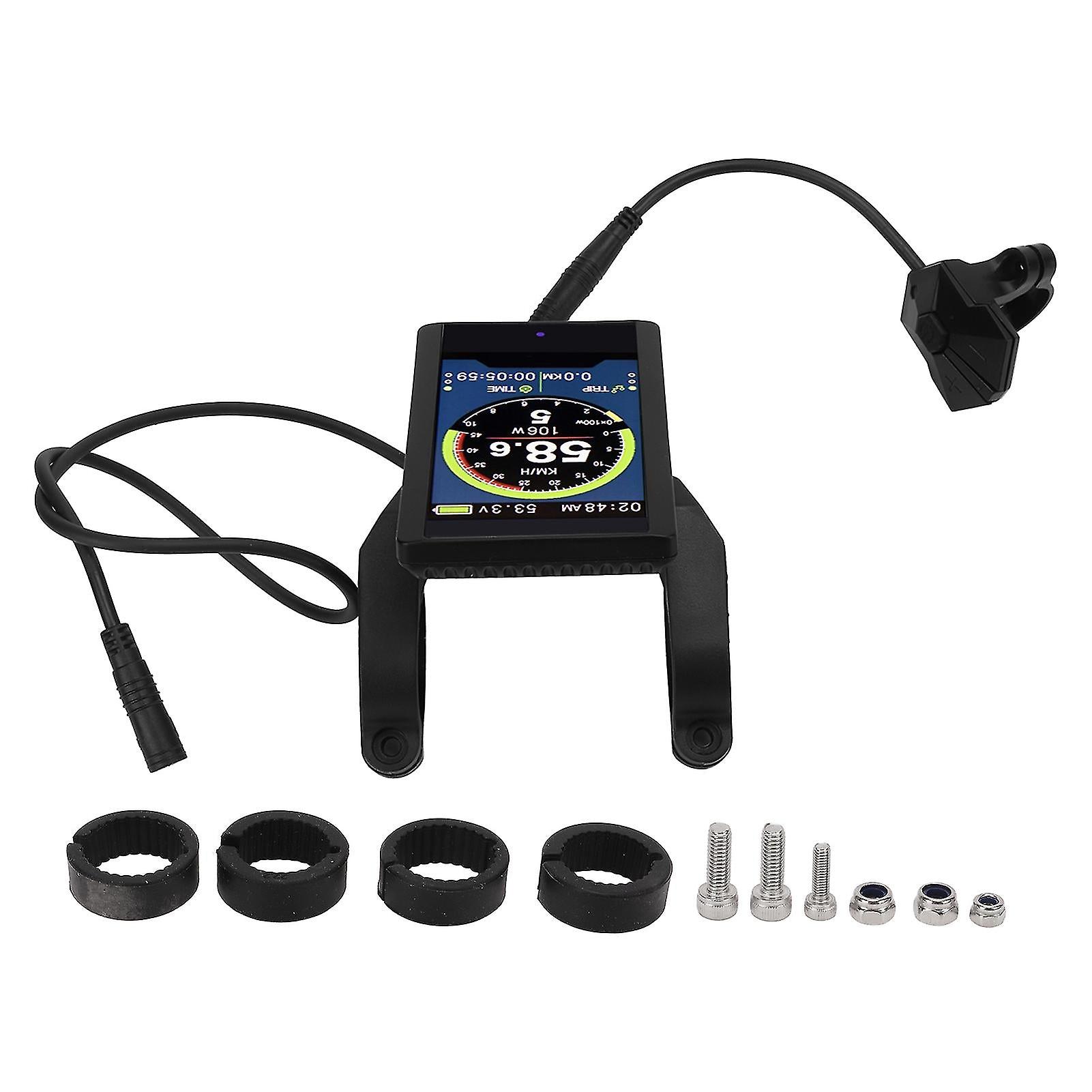 Electric Bicycle 850c Lcd Display Control Panel For Bafang Bbs01 Bbs02 Bbshd Mid Drive Motor