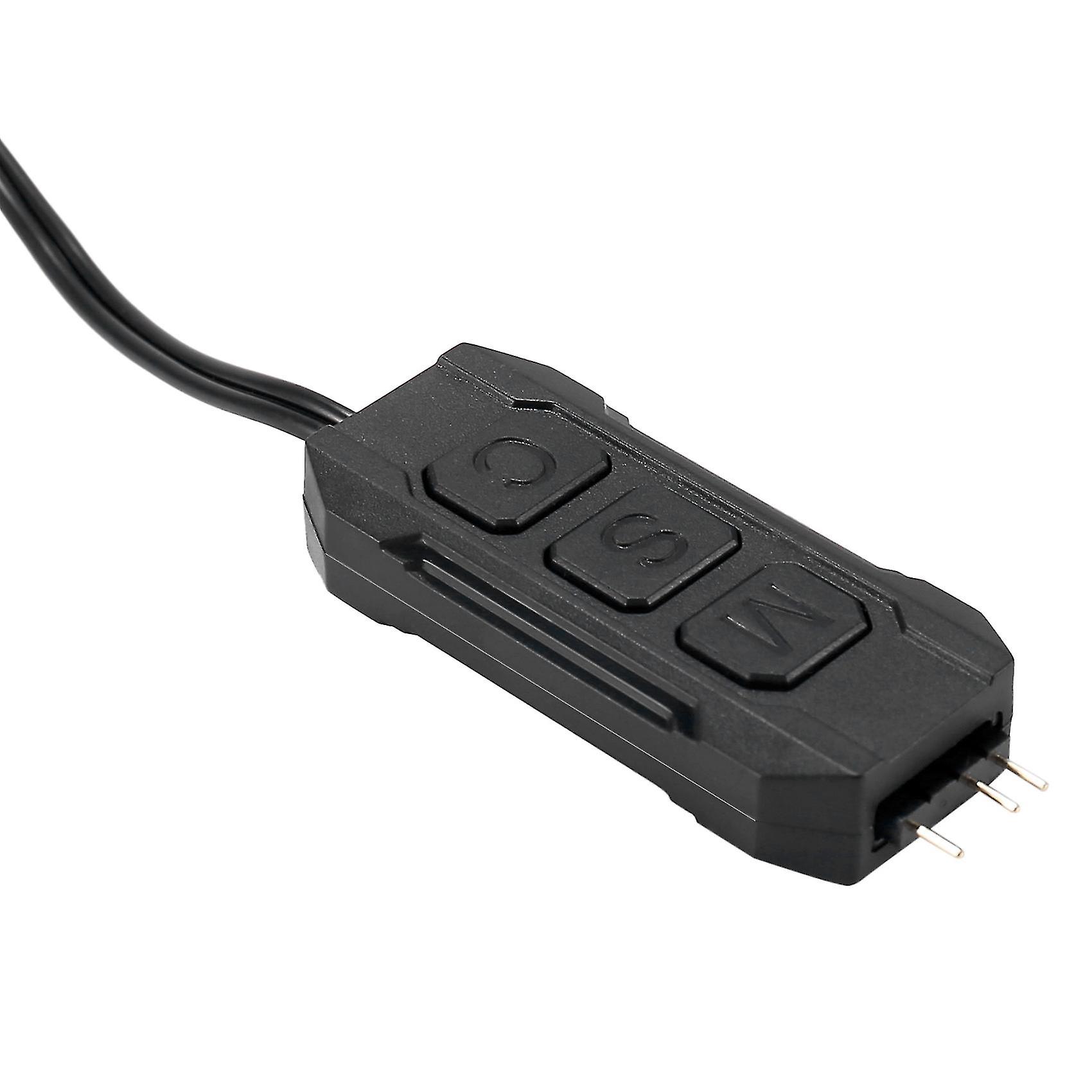 כבל rgb, pc5v argb מארז מעבד מאוורר הוביל רצועת מנורה בר ing contro