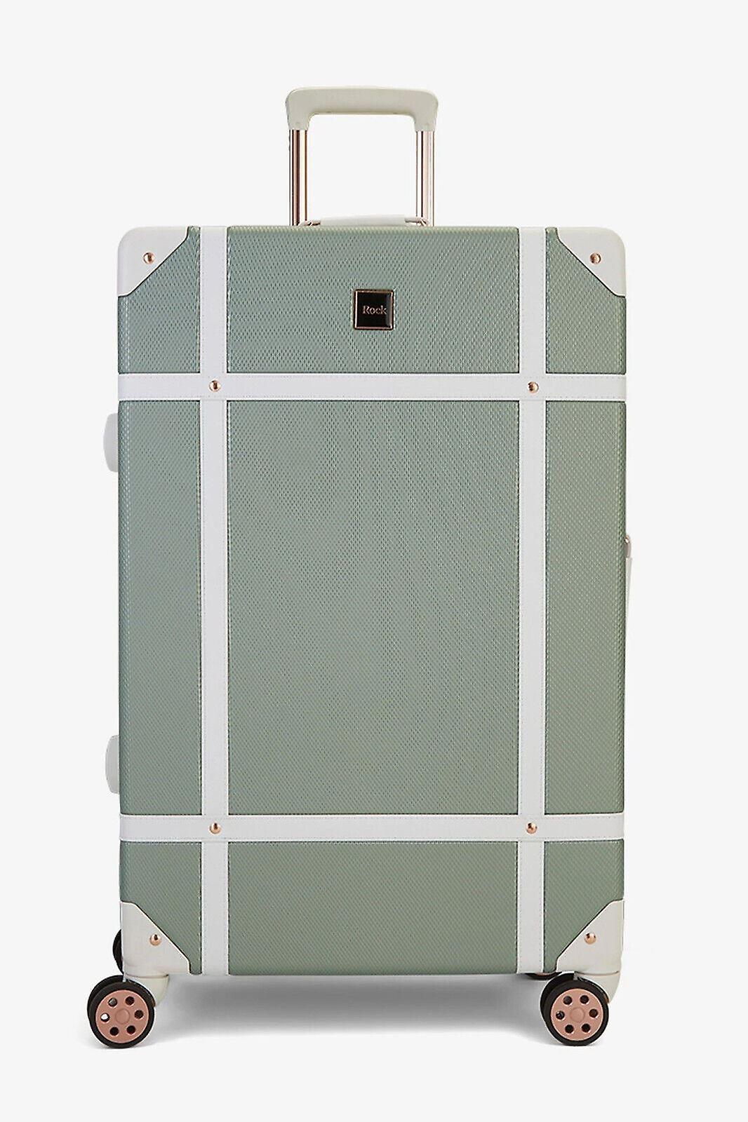 Hard Shell Sage Green Bagageväska Set Trunk Cabin Resväskor