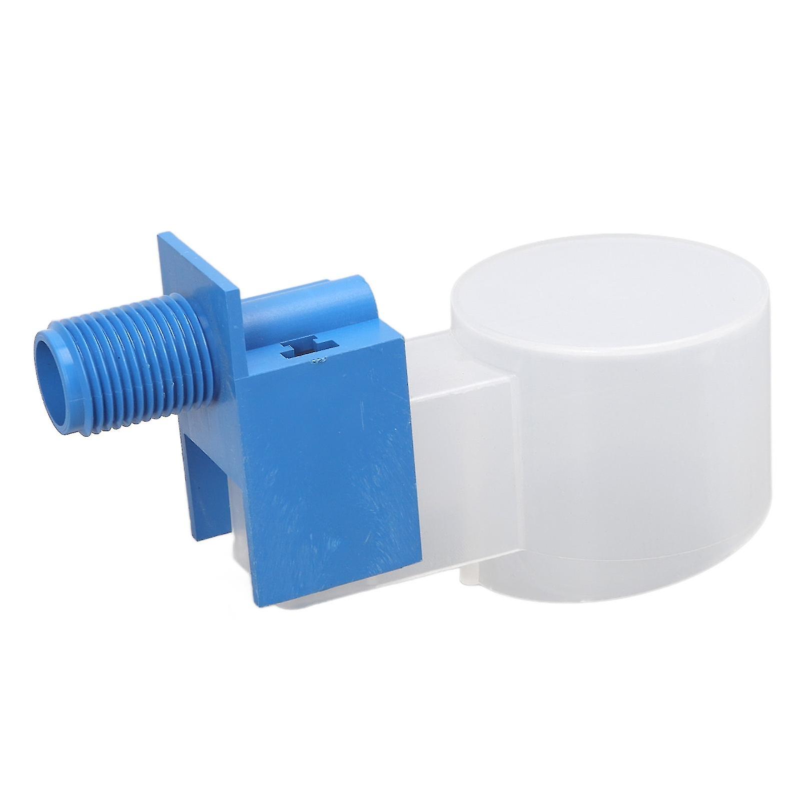 Water Level Control Valve ABS External Thread G1/2 Automatic Water Float Control for Water Tank Side Water Inlet 