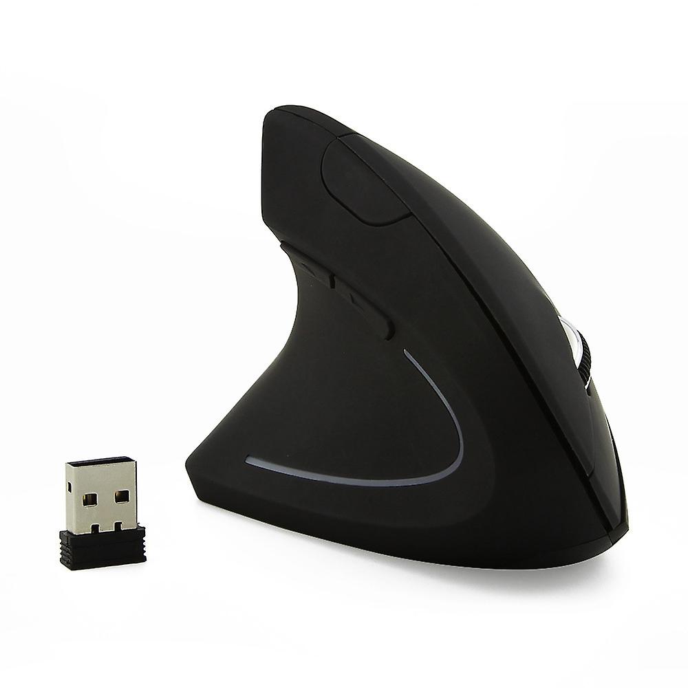 Battery Version 2.4GHz Wireless Vertical Mouse for Left-hand