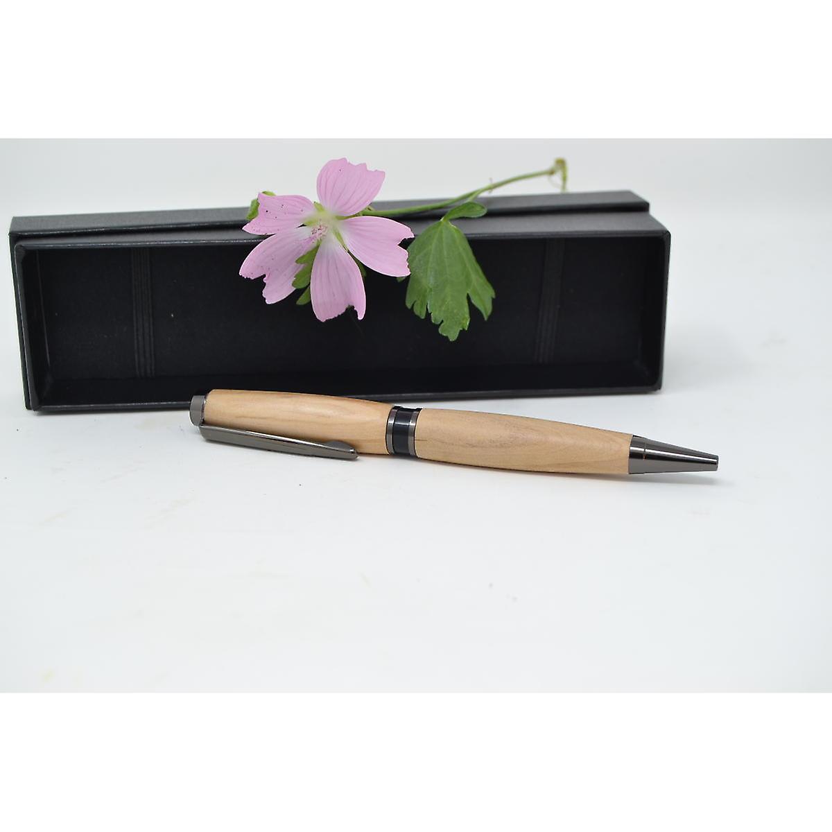 Wooden ballpoint pen pear unique handmade personalizable