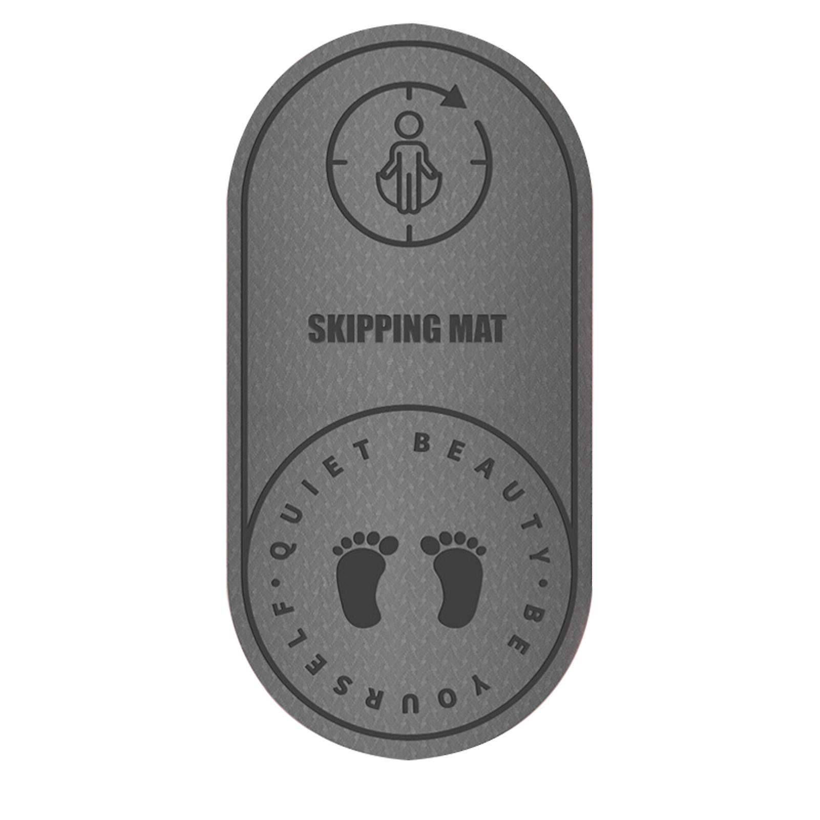 Jump Rope Mat Knees Protection Impacts Absorption Durable Jumping Rope Mat with Non-Slip Texture for