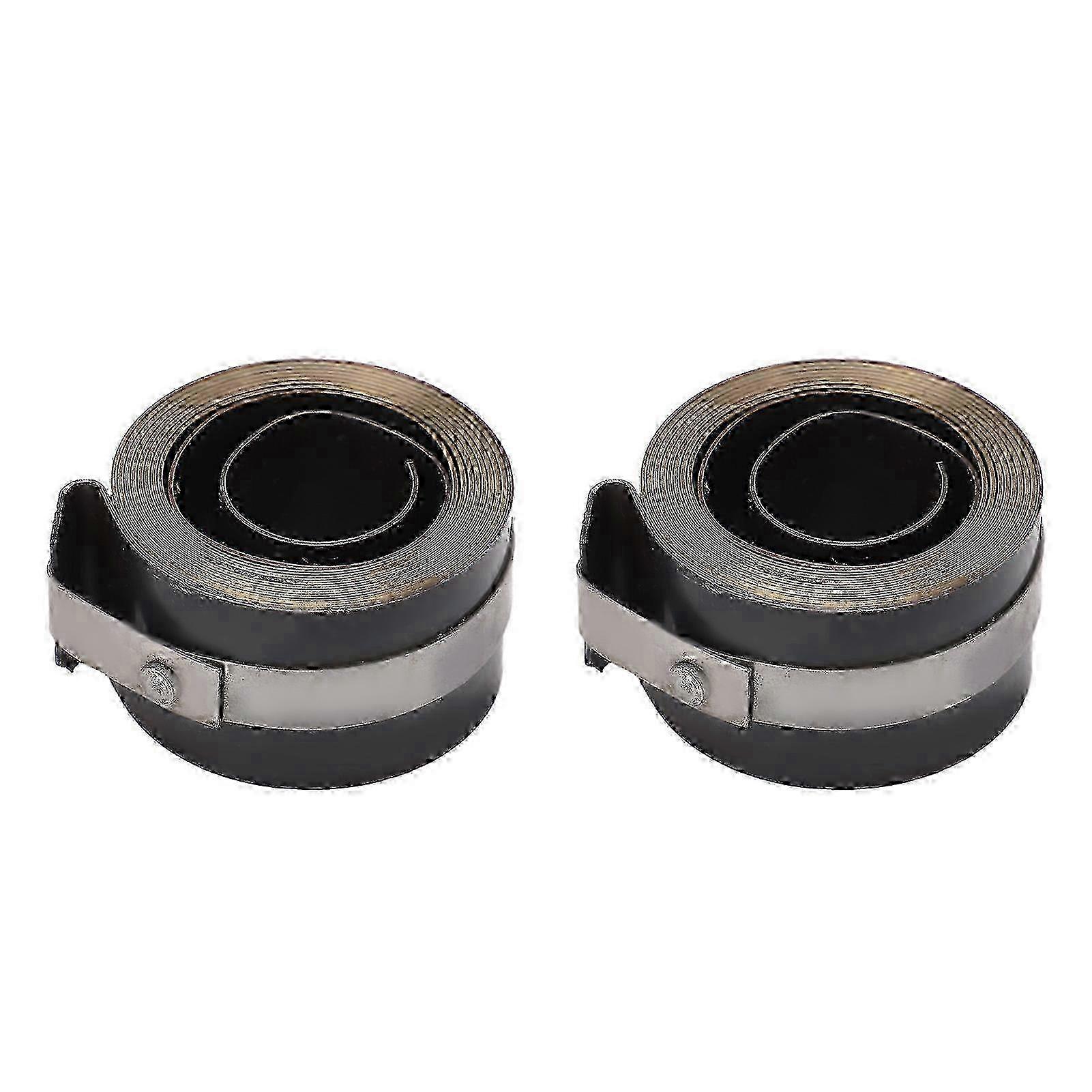 2Pcs Drill Press Return Spring Metal Recoil Feed Quill Coil Replacement Bench Drills Parts