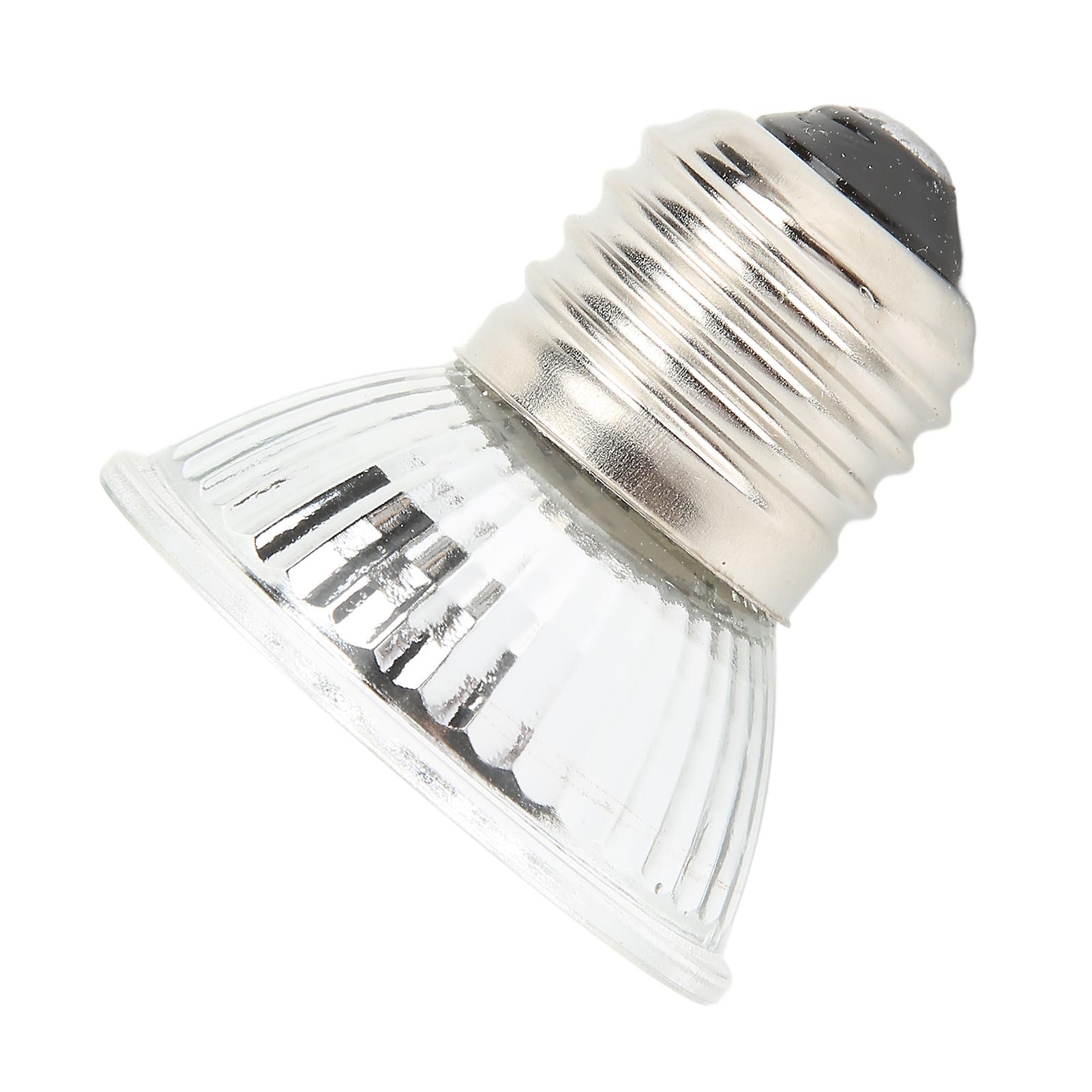 UVB Reptile Heat Lamp Bulbs Full Spectrum Energy Saving Sunbathe Heat Lamp for Amphibians 220‑240V Warm Light 75W