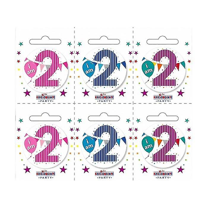 Apac Randig 2-årsbricka (6-pack)