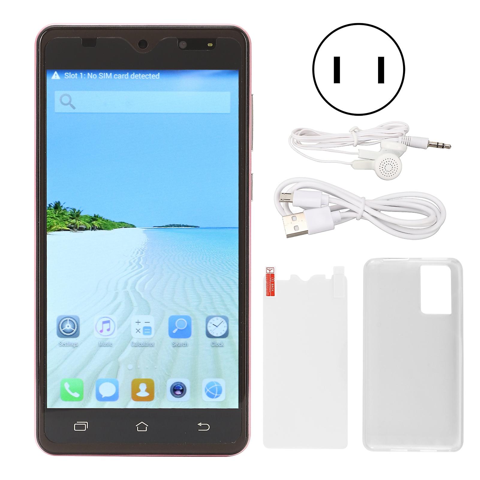 5.5" Android 11 Smartphone, 8 Core, Dual Camera, 4800mAh Battery, Dual SIM, US Plug