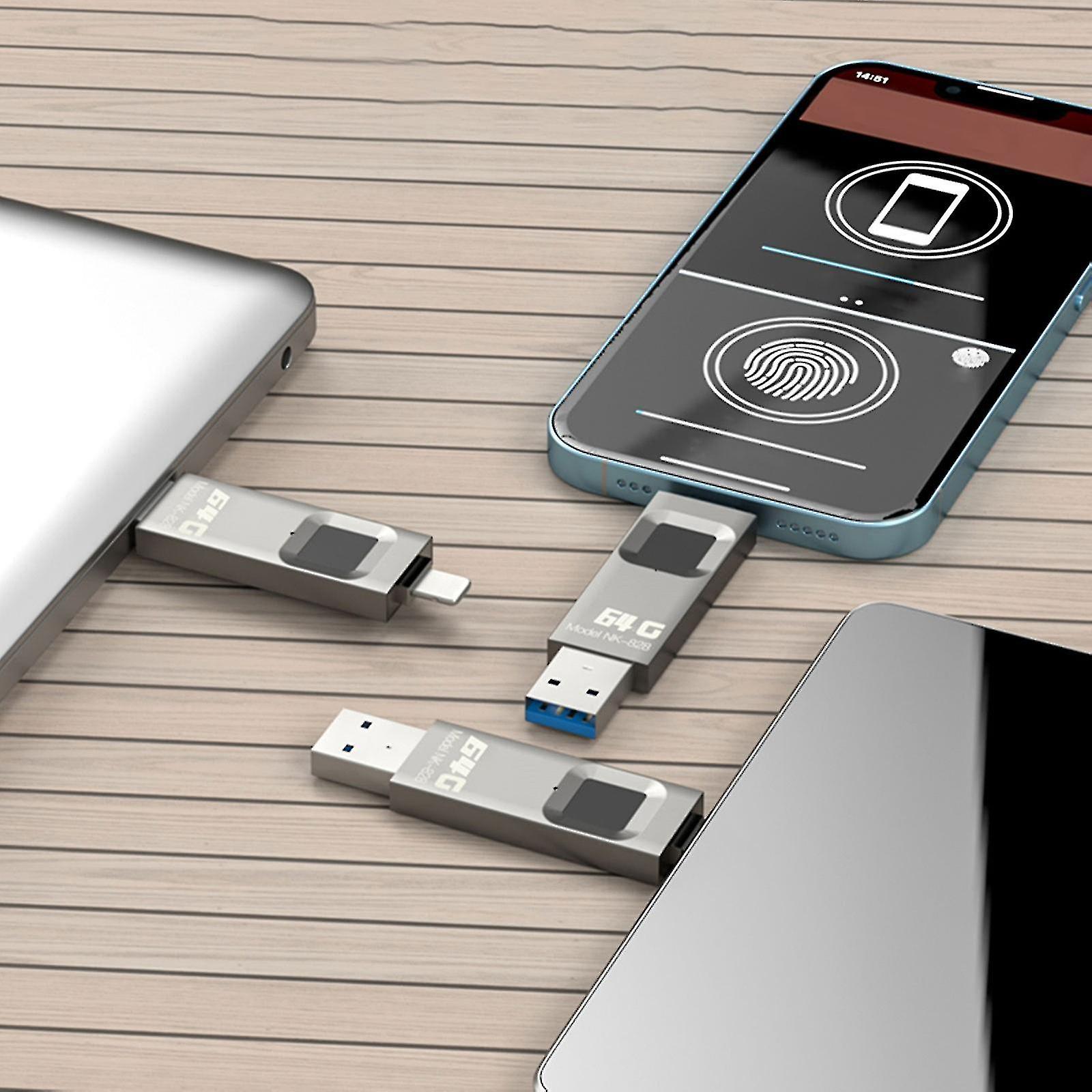 Fingerprint Flash Drive Encrypted Usb Flash Drive