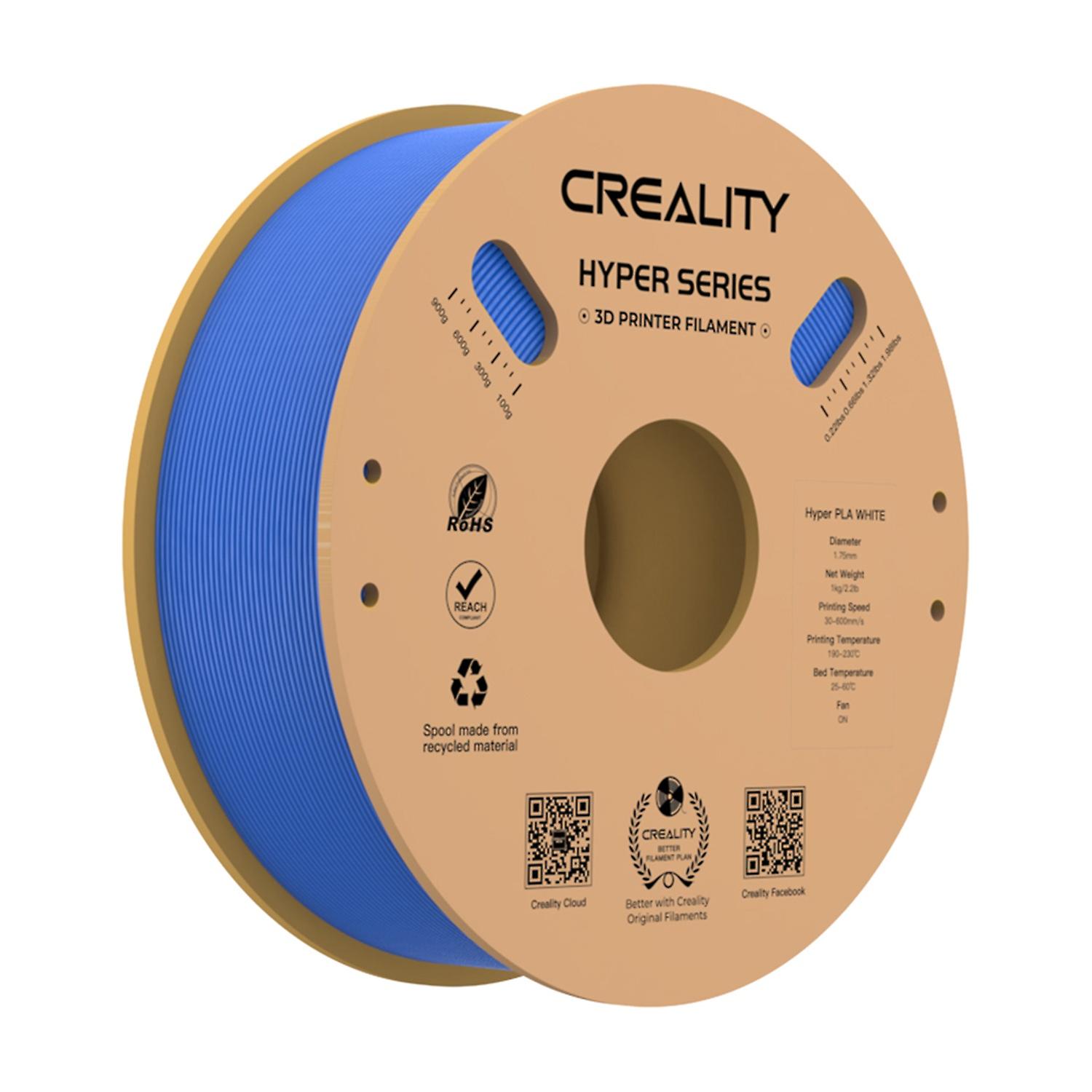 Creality Hyper PLA  Filament 1.75mm High Fluidity High Speed 3D Printing Material Stable Extrusion S