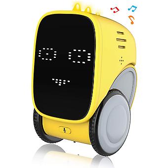 SBMLV-Giocattolo Intelligente Robot Intelligente per Bambini, Voce e Tocco Controllo Gestuale Mini Robotica Giocattoli Ricaricabili Ballare, Camminare, Cantare, Robot per Tod
