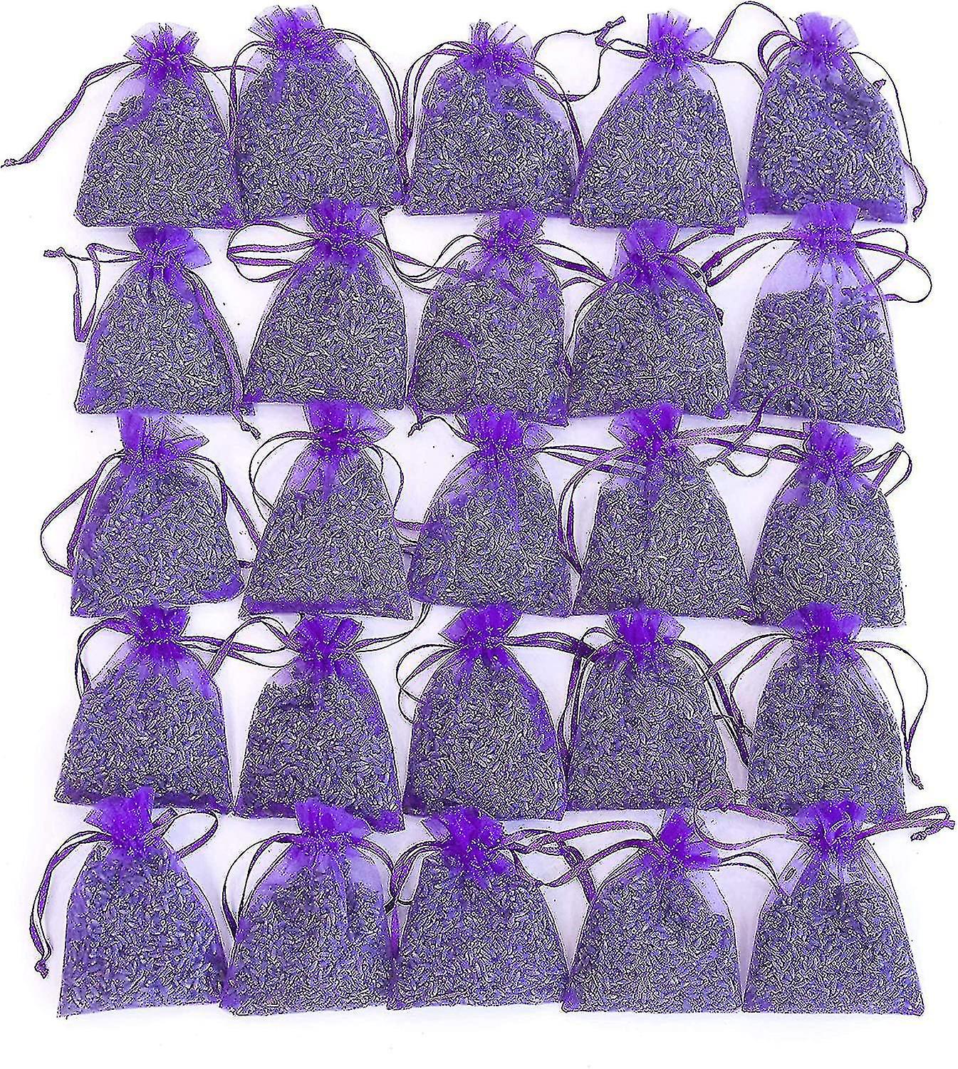 Sachet de 25 sachets de fleurs de lavande séchées