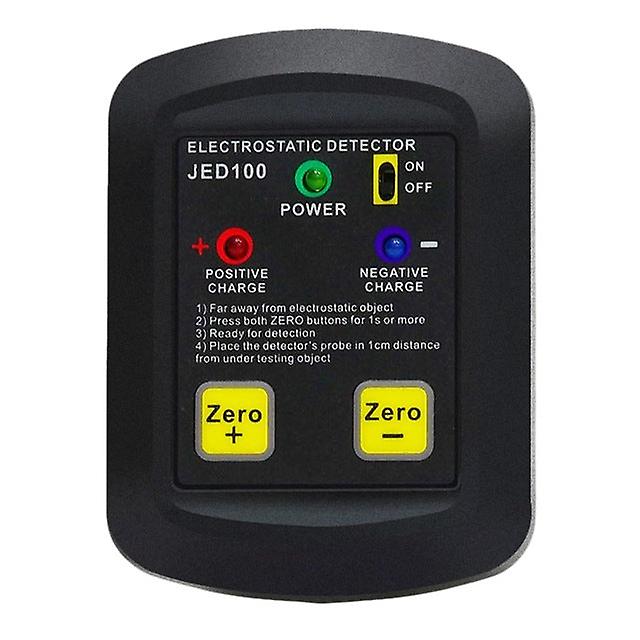 Jed 100 Electrostatic Tester Non-contact Electrostatic Qualitative Testing Gauge The Surface Electrostatic Detector