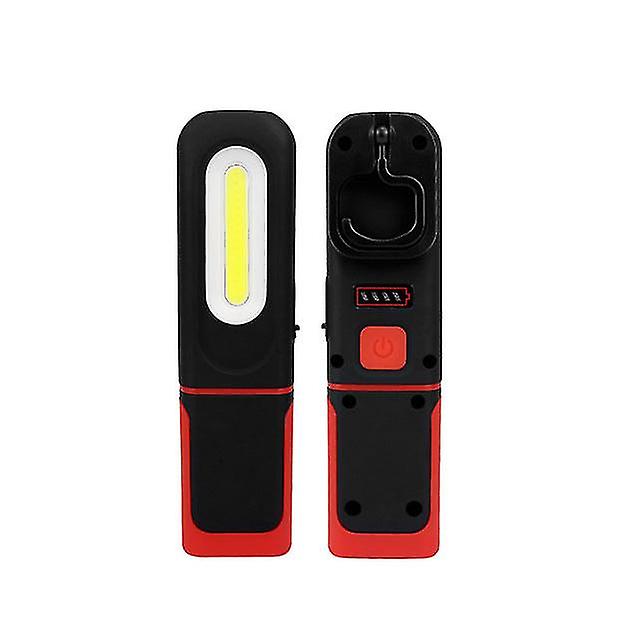 3W Cob Rechargeable Led Magnetic Cordless Work Light Worklight Multi-function Tire Repair Lamp Mechanical Workshop Tools Light