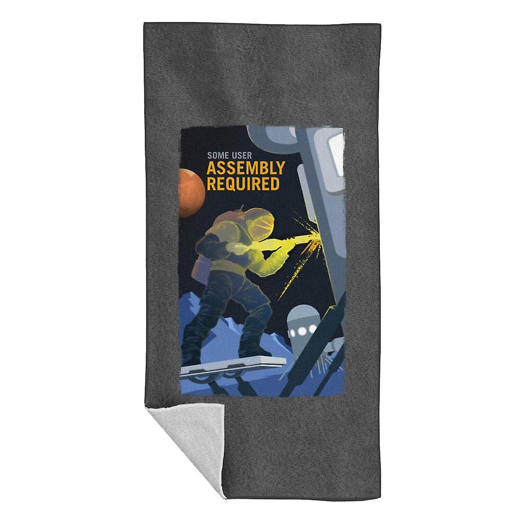 NASA Some User Assembly Required Beach Towel