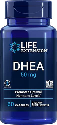 Life Extension DHEA 50mg 60 粒胶囊