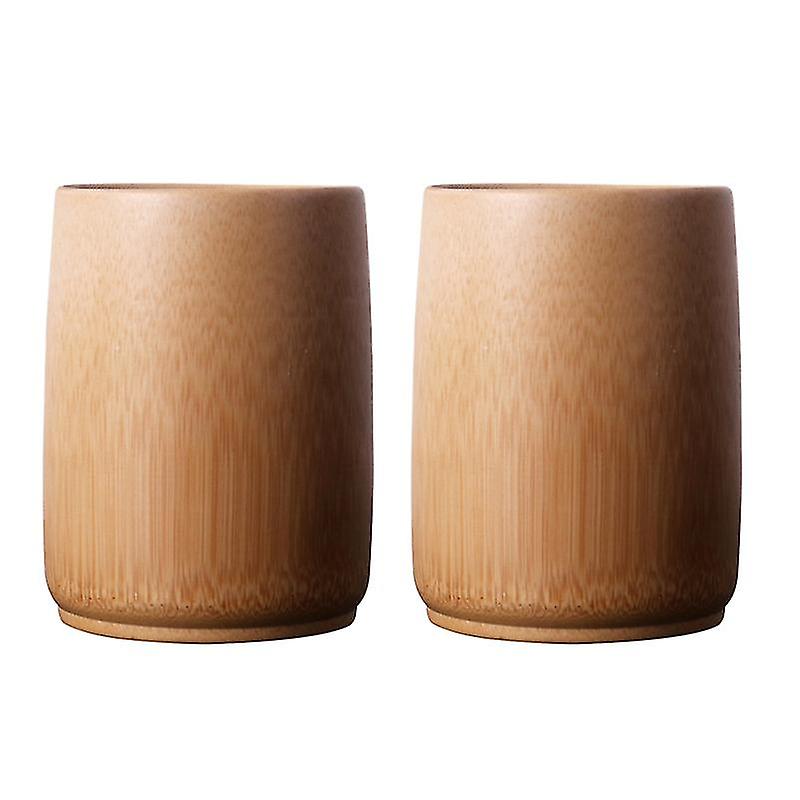2pcs Bamboo Water Mug