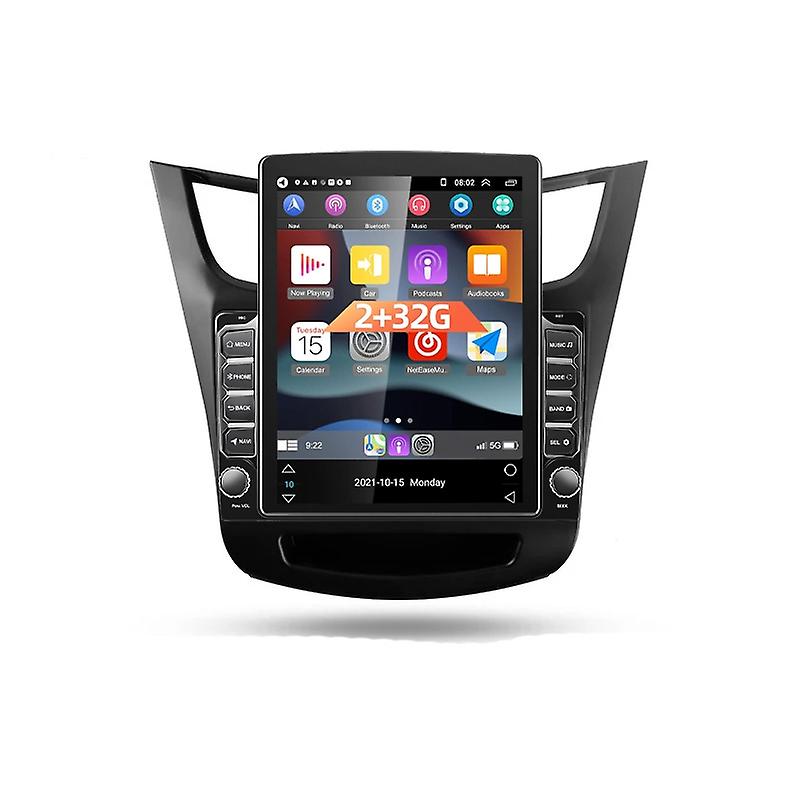 Carplay Auto Android Car Radio For Chevrolet Sail Aveo 2015 - 2019 Player For Tesla Style 9.7 Inch