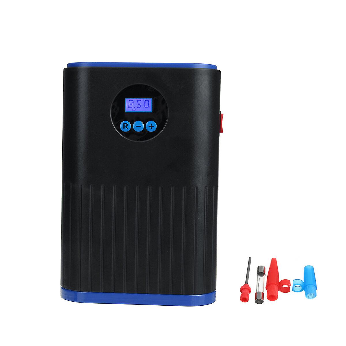 12V 150psi Digital Tire Inflator Electric Car Air Pump Compressor Portable With Led Flashlight