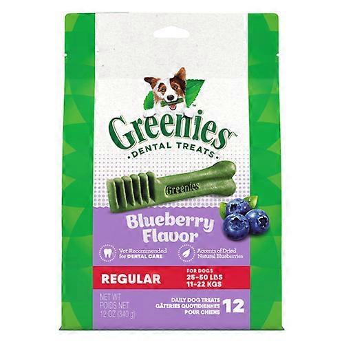Greenies 常规蓝莓零食包,12 盎司