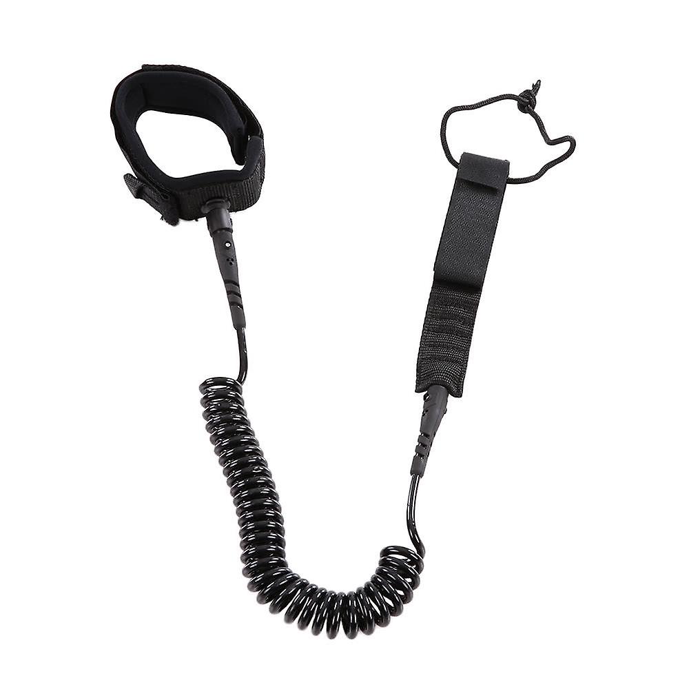 5.5Mm Thick Coiled Sup Leash Cord Body Board Bodyboarding Ankle Leash For Paddleboard Surfboard