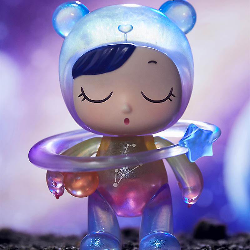 ليتل العنبر Bearhug يوميات أعمى مربع المد والجزر اللعب دمى اليد الحلي هدية الديكور المنزلي اكسسوارات لطيف دمية اللعب ديكور المنزل