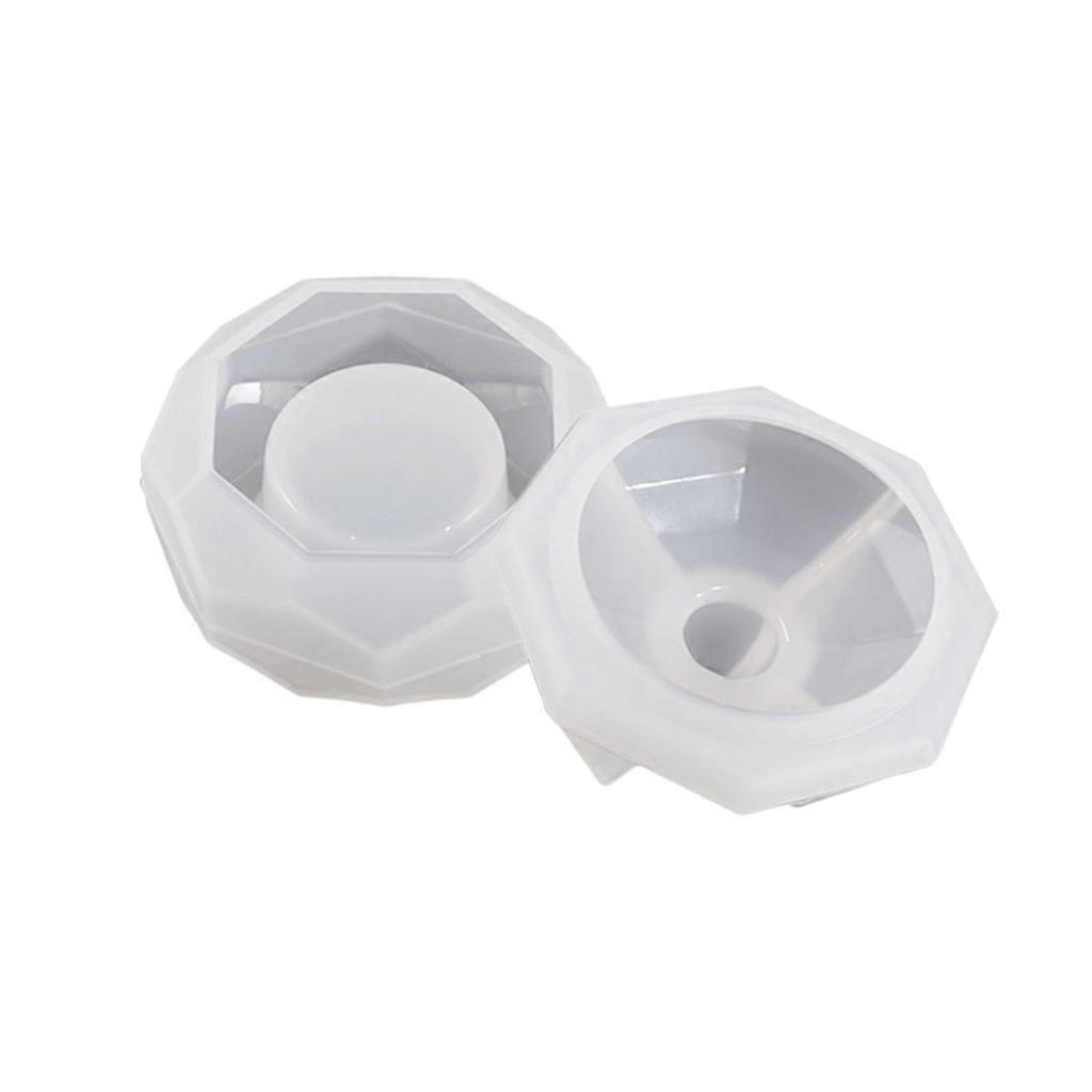 Hexagonal Section Candle Holder Molds Storage Box Mold for DIY Resin Casting