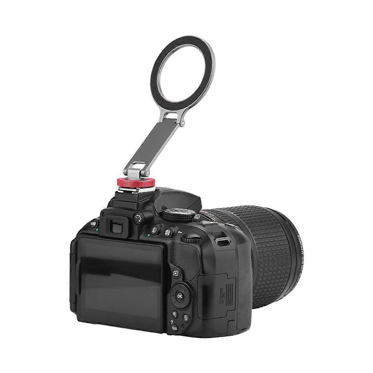 Magnetic Phone Clamp for Phone Clip Holder Tripod Mount with 1/4inch Screw Cold Shoe B