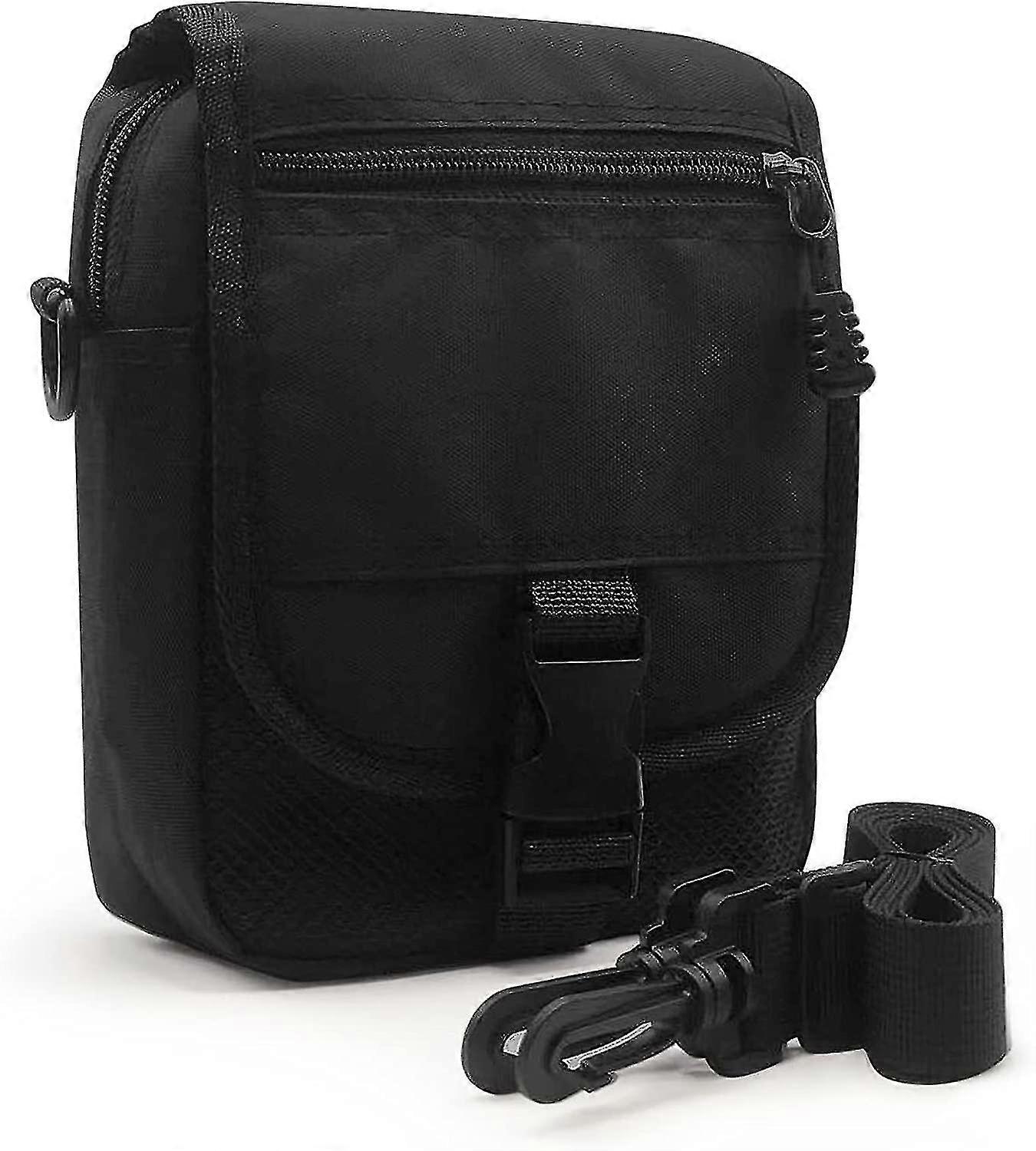 حقيبة كروسبودي صغيرة حقيبة كتف صغيرة للرجال رفرف ، حقيبة رسول المرأة حقيبة محفظة