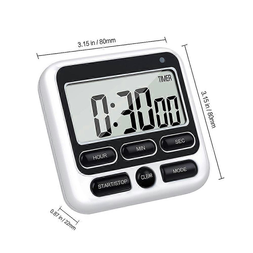 Solid Multifunctional Electronic Stopwatch,Kitchen Stopwatch,Digital Stopwatch(8*7.8*2CM)